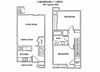 2 Bedroom Floor Plan